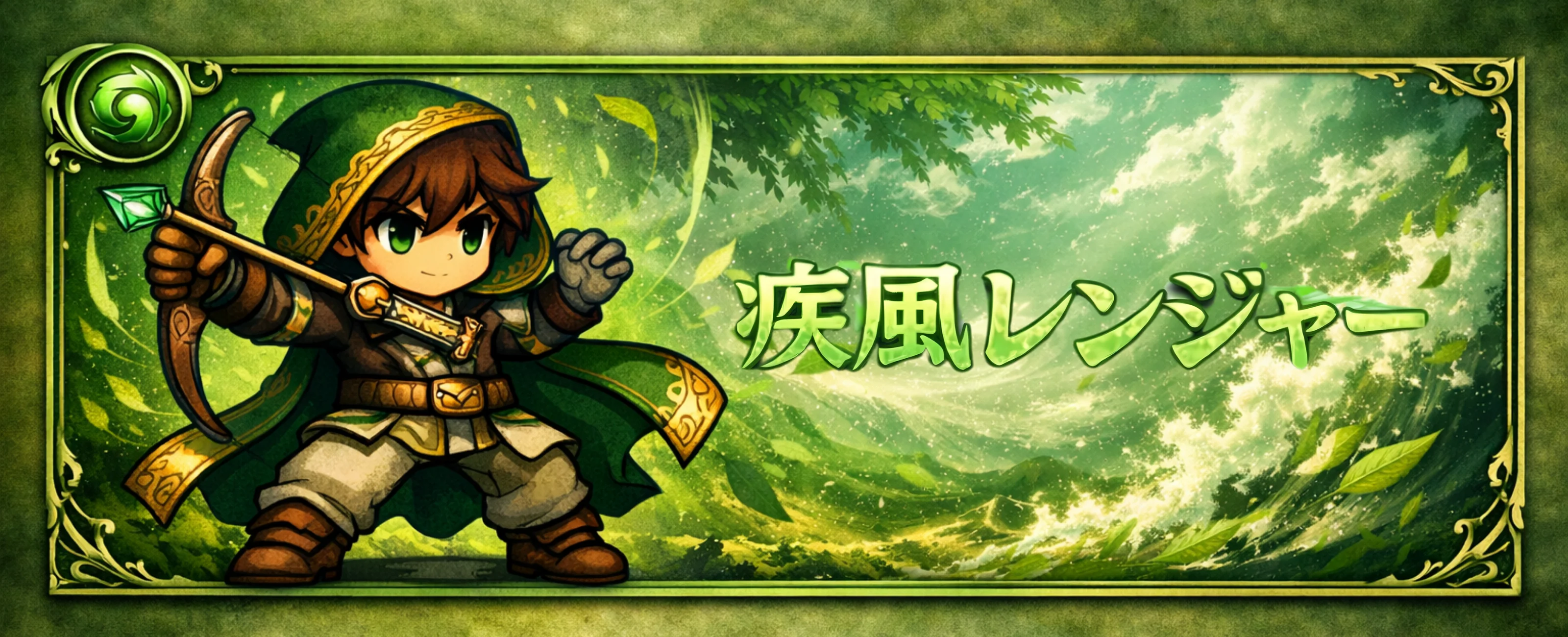 疾風レンジャー バナー