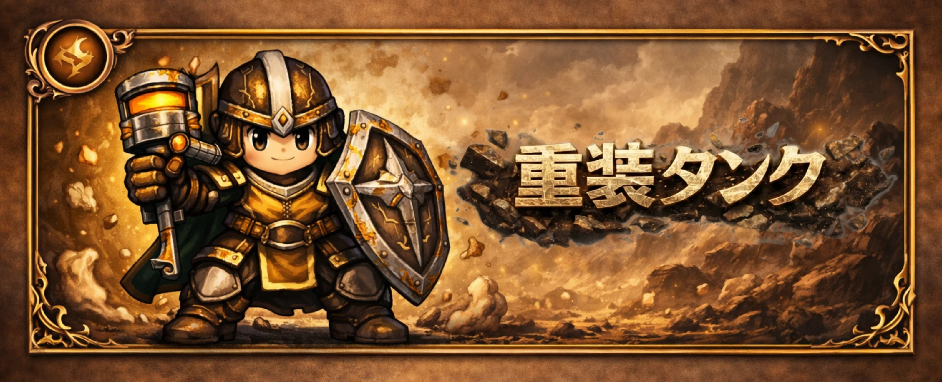 重装タンク バナー