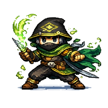 疾風忍者 立ち絵