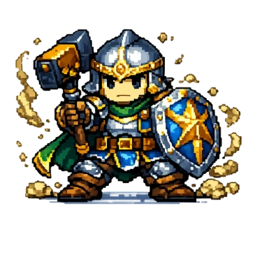 堅牢ナイト 立ち絵