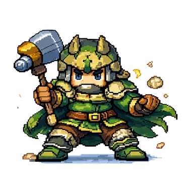 岩盤重装兵 立ち絵