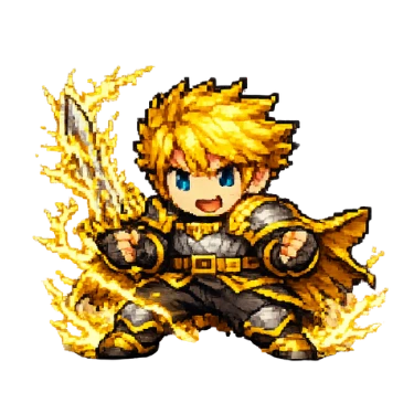 雷鳴ストライカー 立ち絵