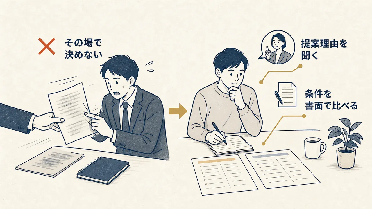転職エージェントを急いで選ぶ場合と根拠を比べて選ぶ場合の違い