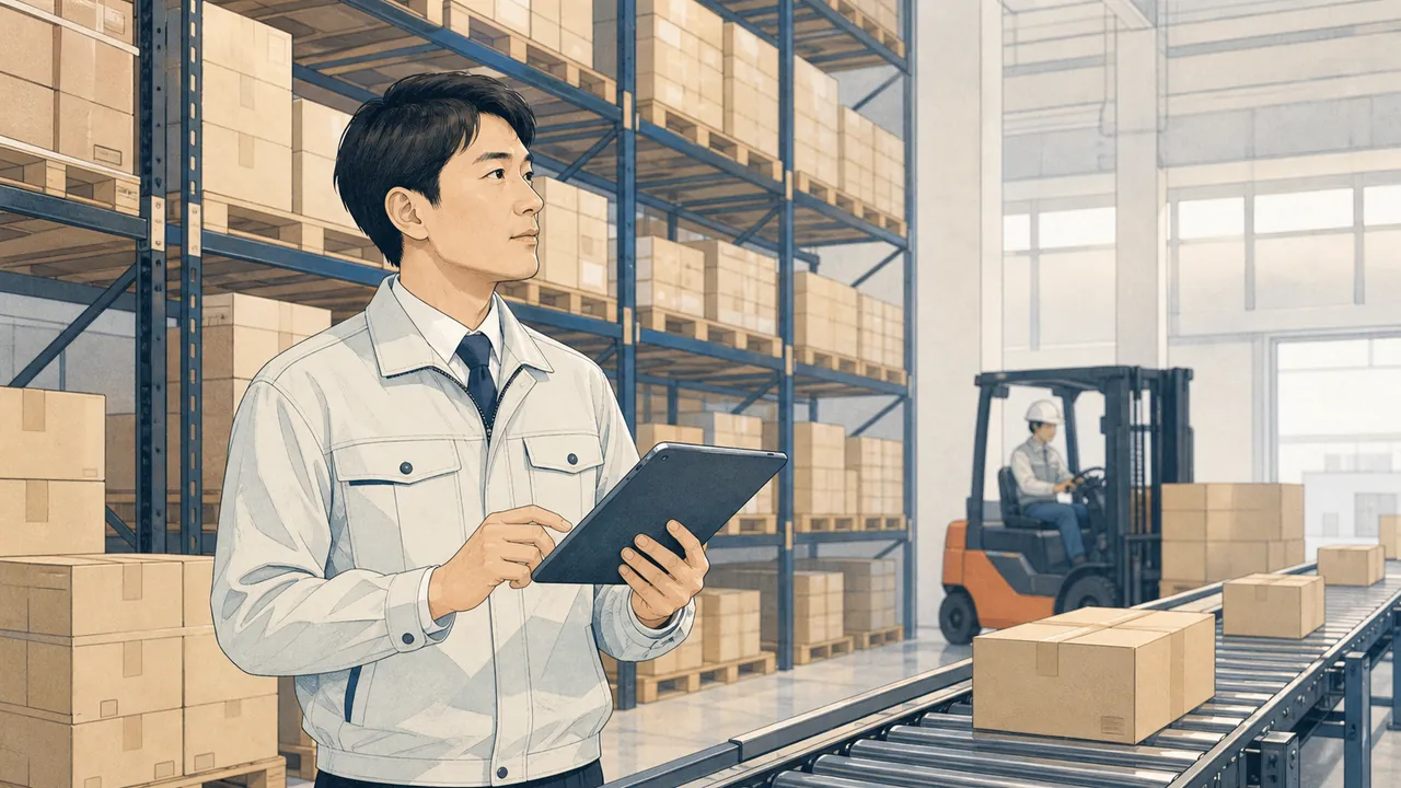物流管理・倉庫運営とは？仕事内容・年収・向いている人を解説