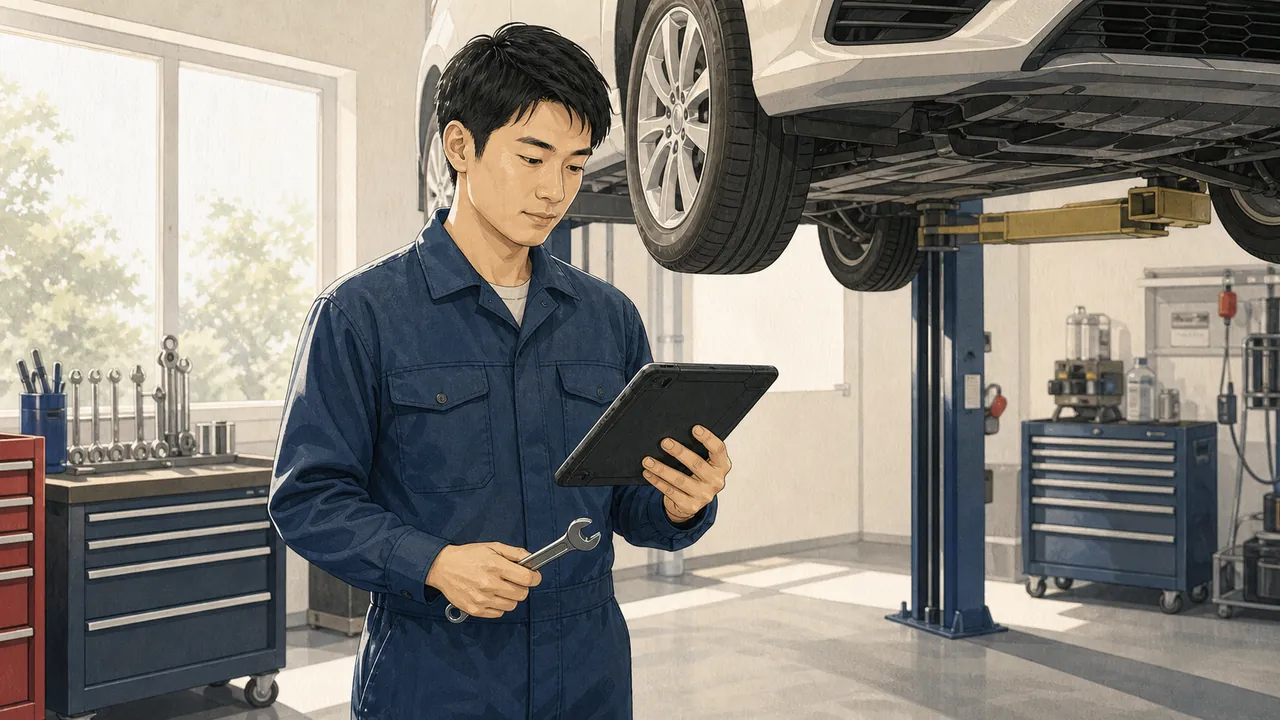 自動車整備士とは？仕事内容・年収・資格とキャリアを解説