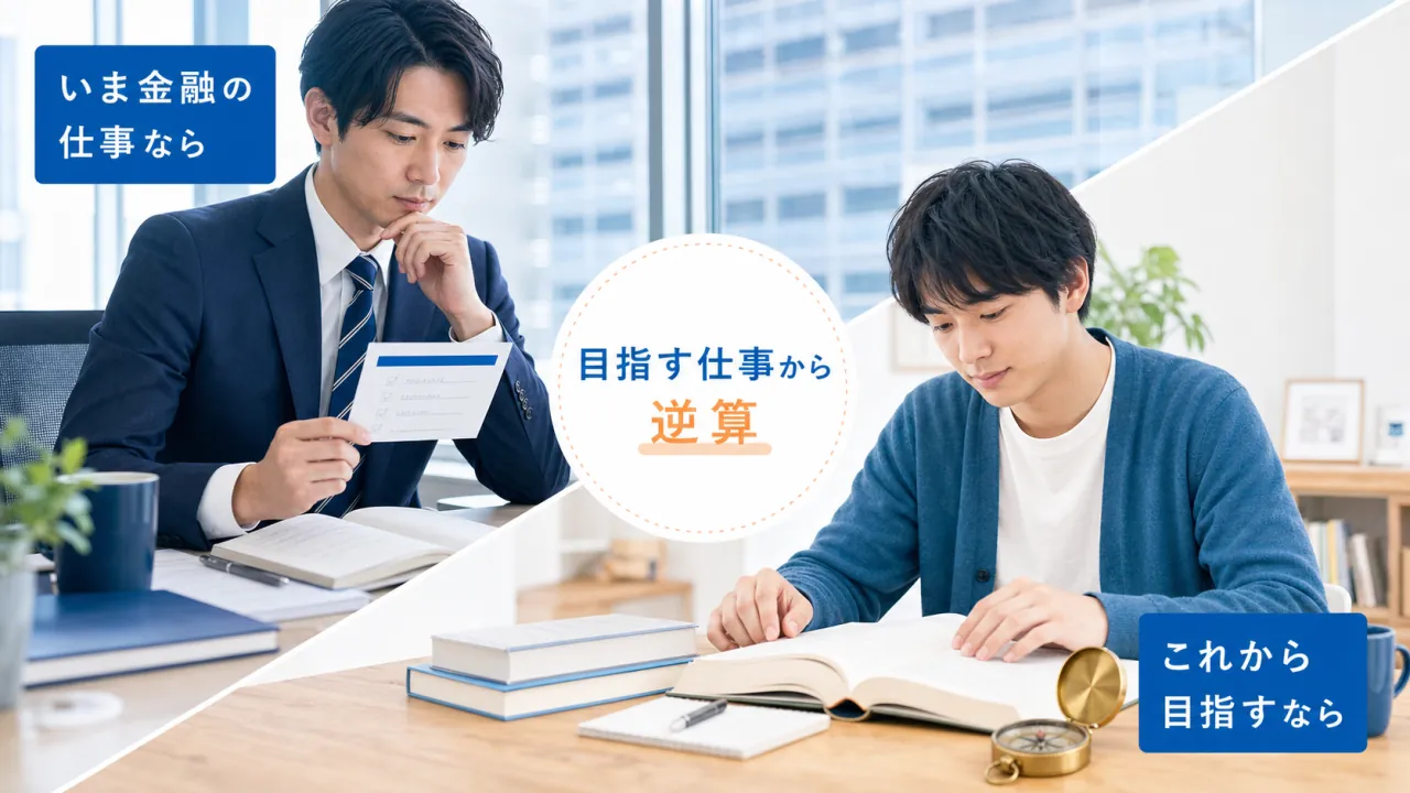 現役の金融パーソンとこれから目指す人で異なる資格の始め方
