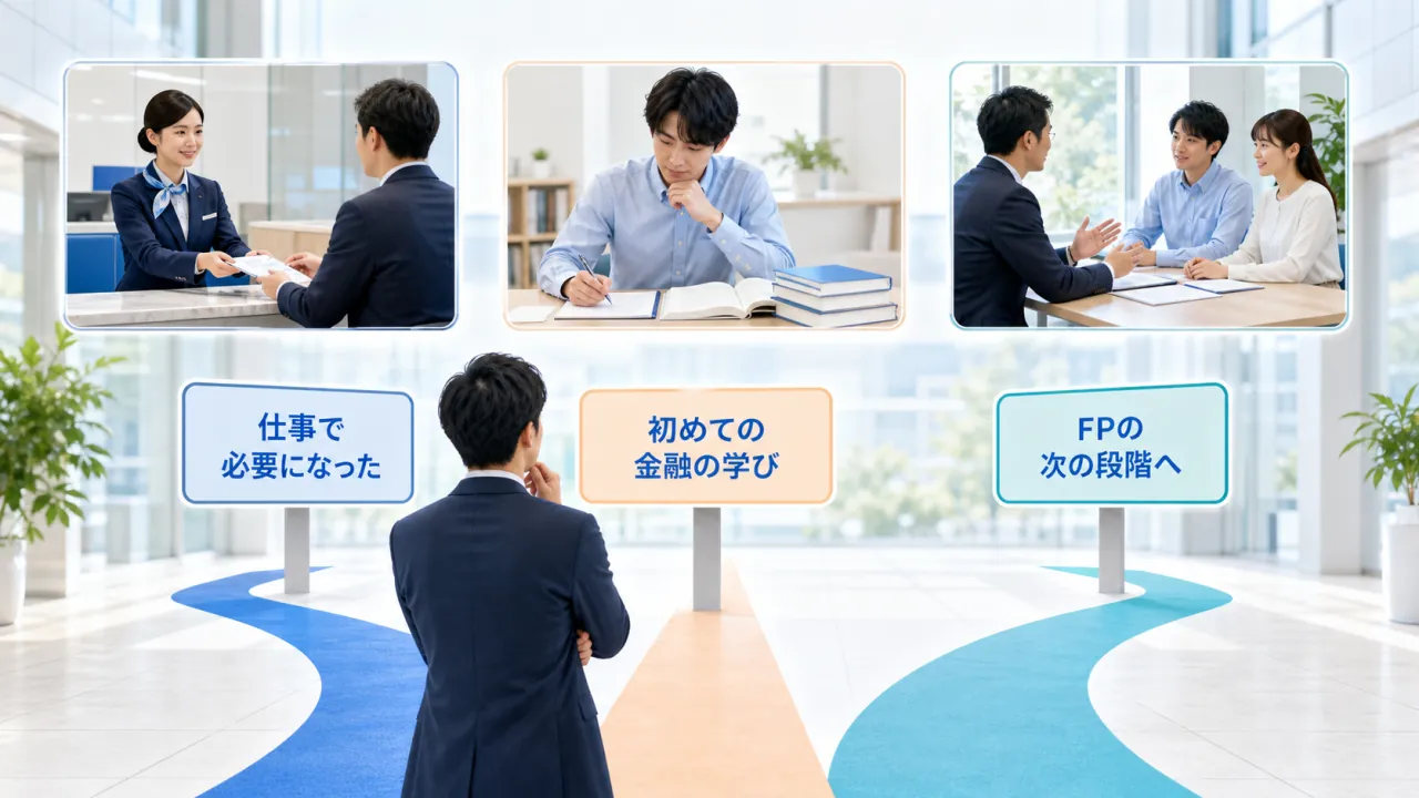 資格の使いみち別に分かれる3つの講座選びの入口