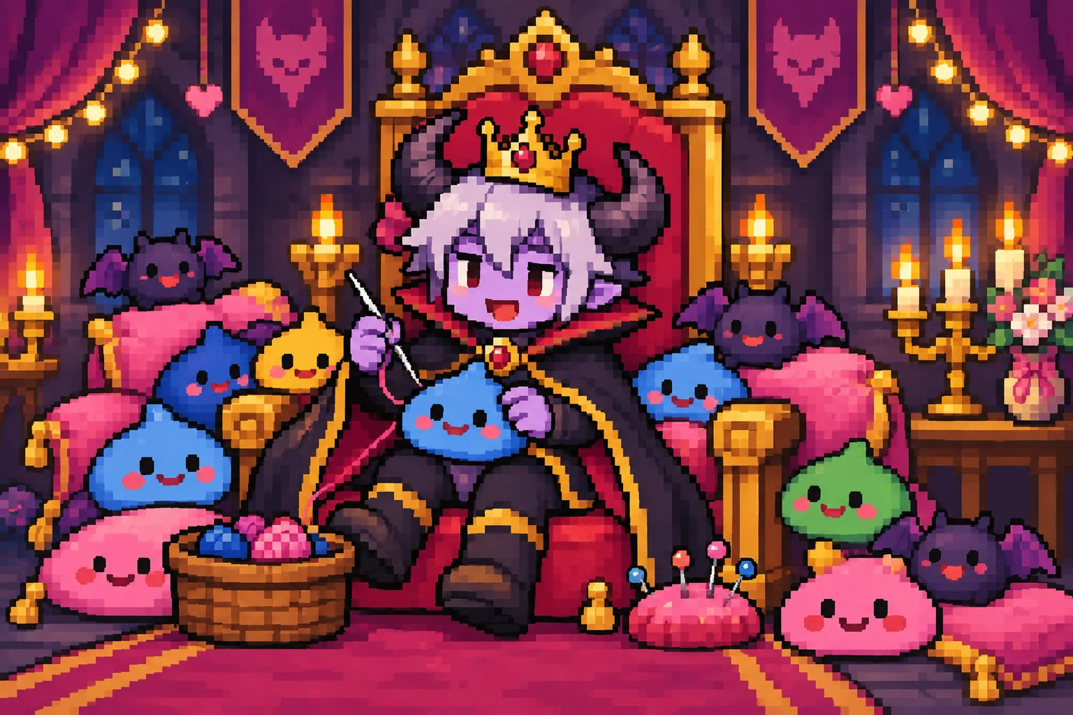 城がぬいぐるみだらけの魔王