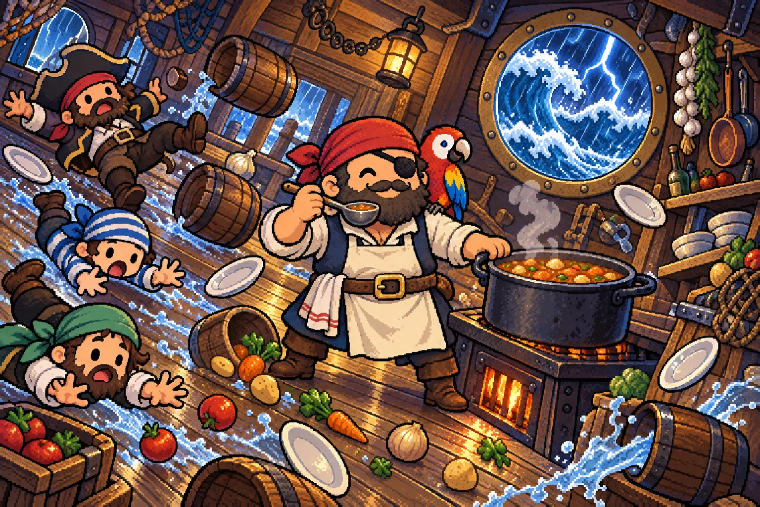 海賊船の料理番